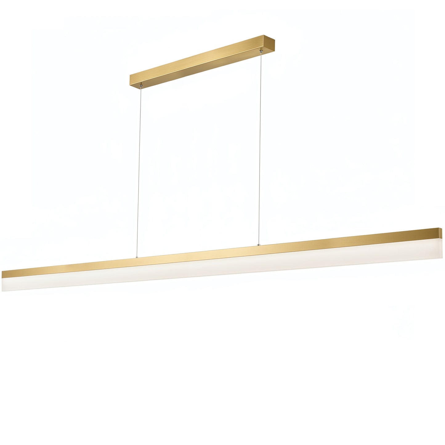 Lampă Suspendată Led App1697-cp 200 Cm Brush Gold  1