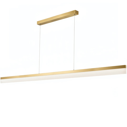 Lampă Suspendată Led App1697-cp 200 Cm Brush Gold  1