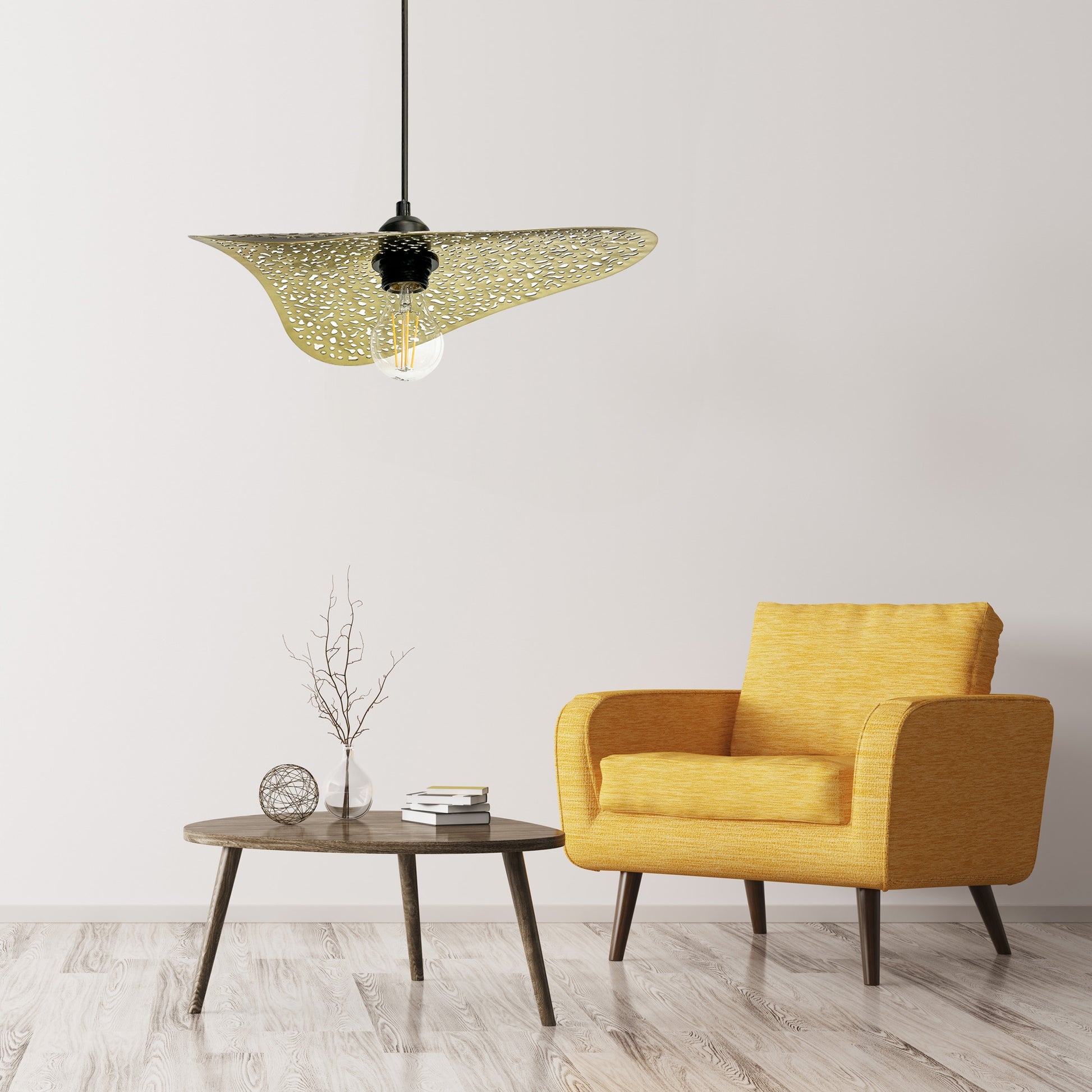 Lampă De Tavan APP1467-1CP Black/gold  3