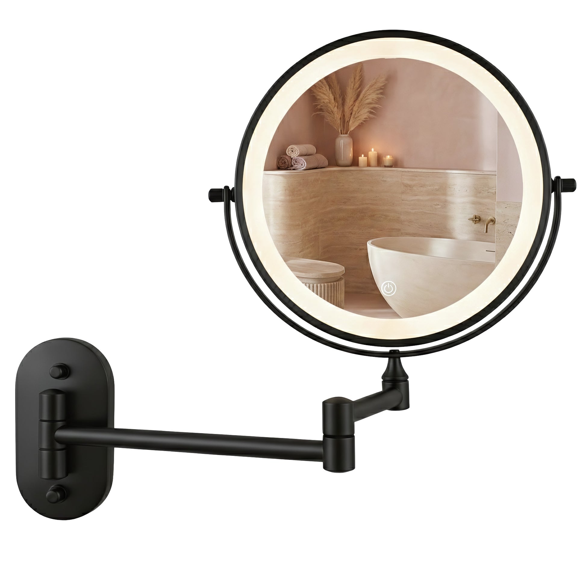 Oglindă LED Glow Black  1