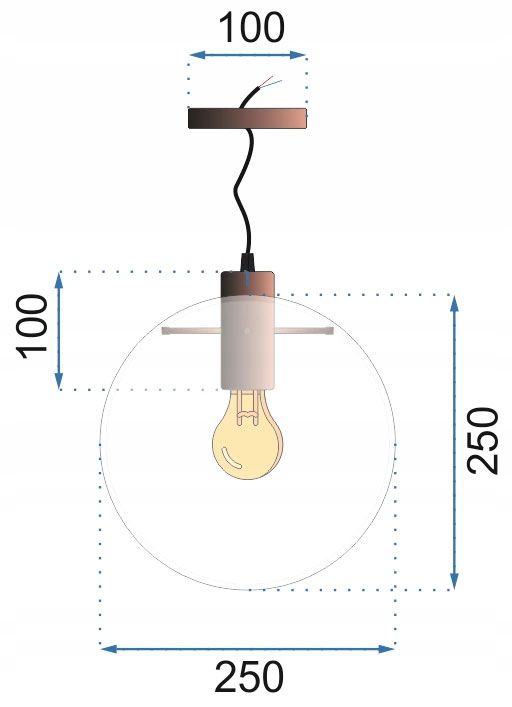 Lampa Black APP307-1CP  12