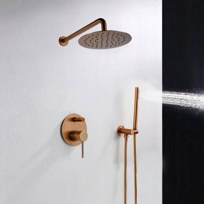 Set de duș incastrabil Rea Lungo Copper + BOX  6