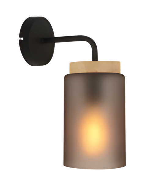 Lampa De Perete APP1814-1W Frosted Grey  1