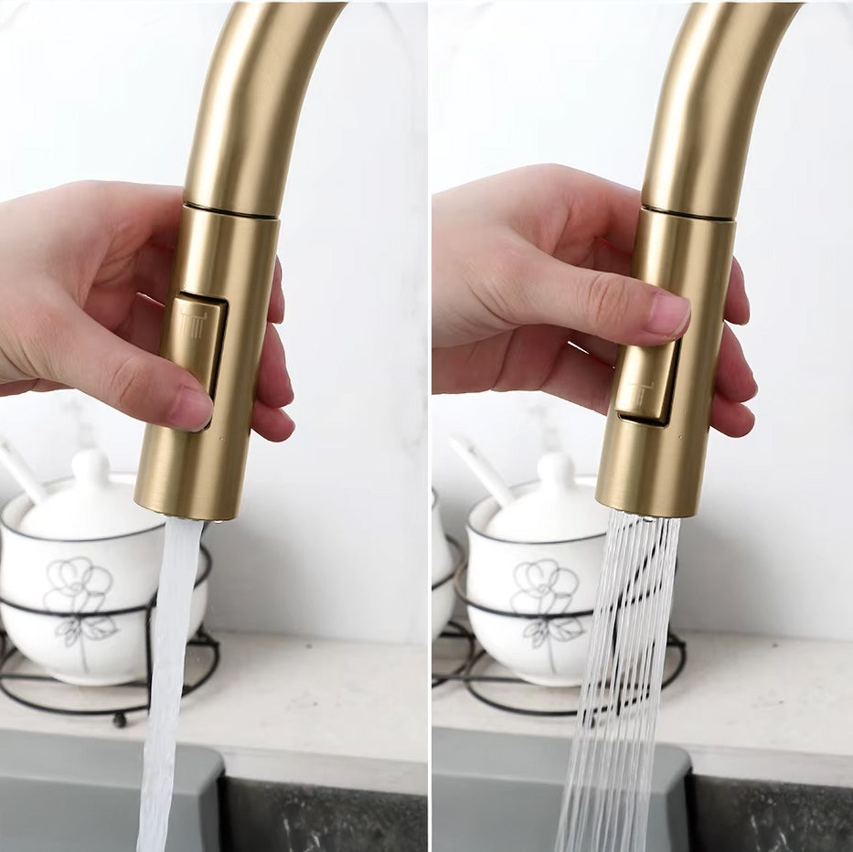Baterie de bucătărie Rea Eco Fresh BRUSH GOLD  3