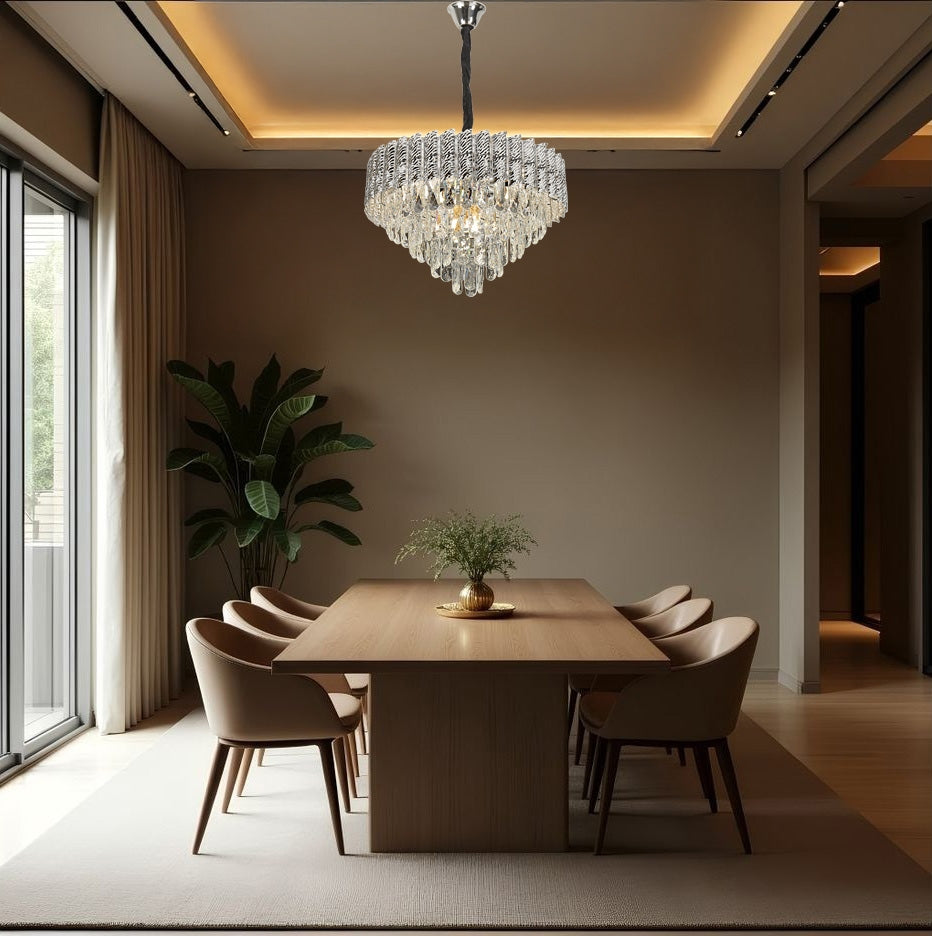 Lampă Suspendată Cristal G055-cp 50cm Chrome  3
