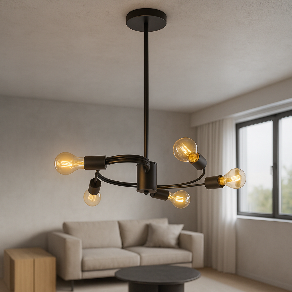 Lampa Sufitowa Loft APP739-5CP  2