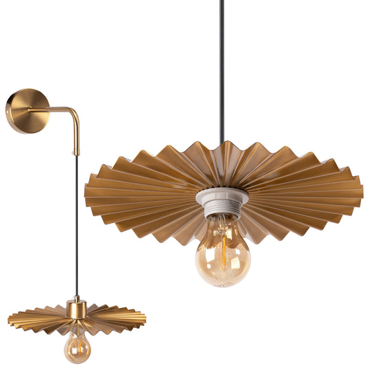 Lampa De Perete APP1356-1W Old Gold 30 Cm  1