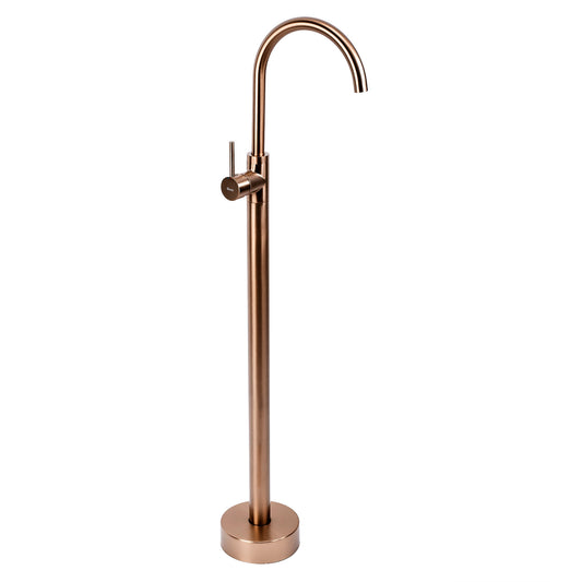 Robinet pentru lavoar Rea Lungo Brush Copper  1