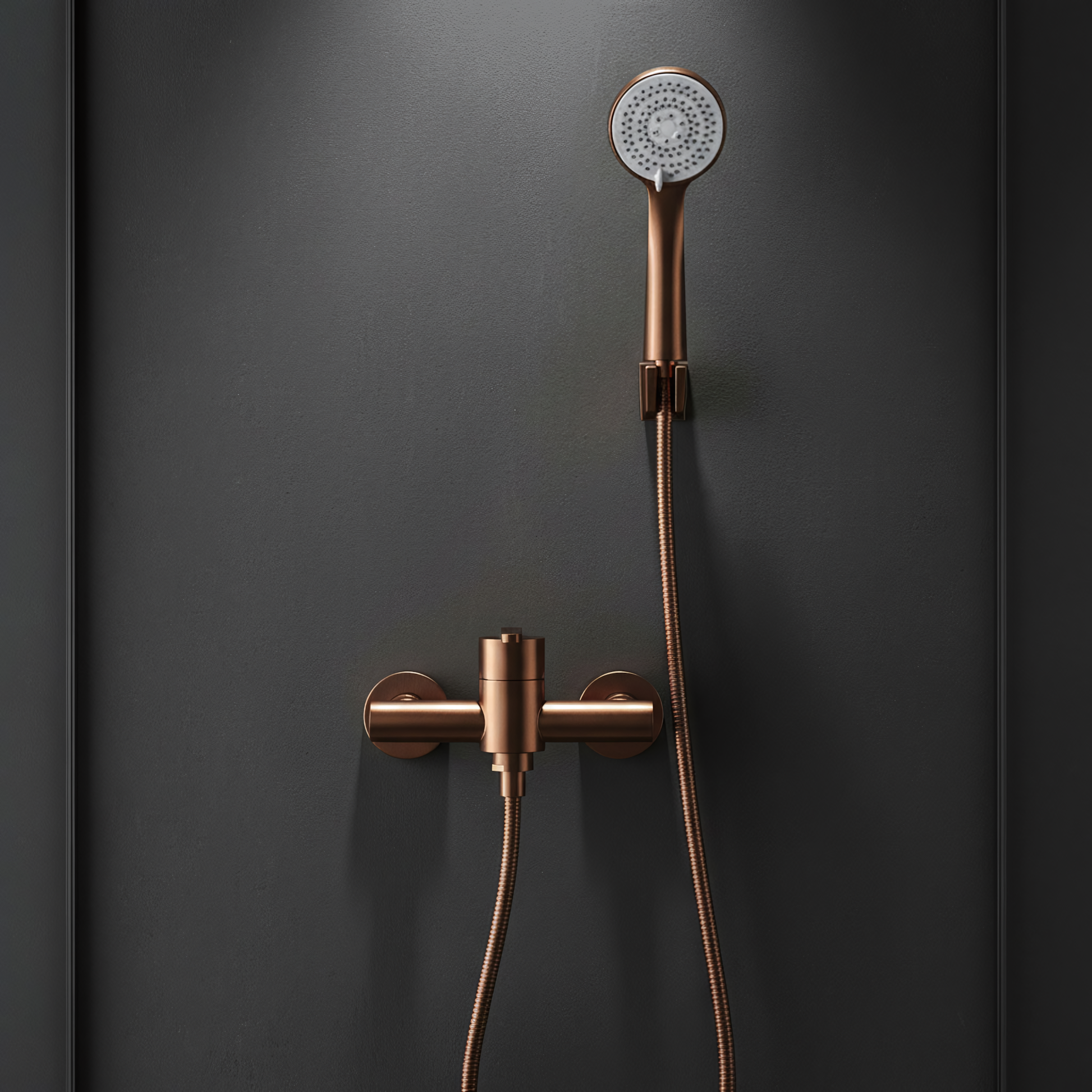 Baterie de duș REA Ontario Brush Copper  4