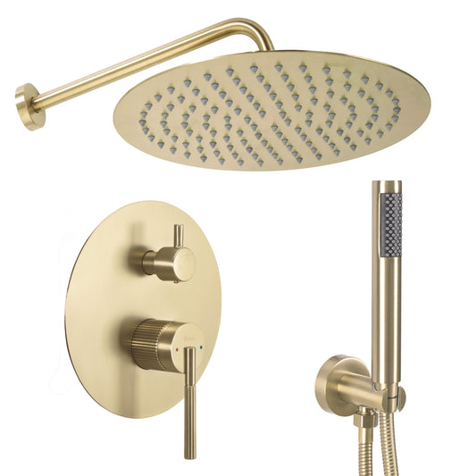 Set de dus incastrat Rea Argon Gold Brush   + BOX  1