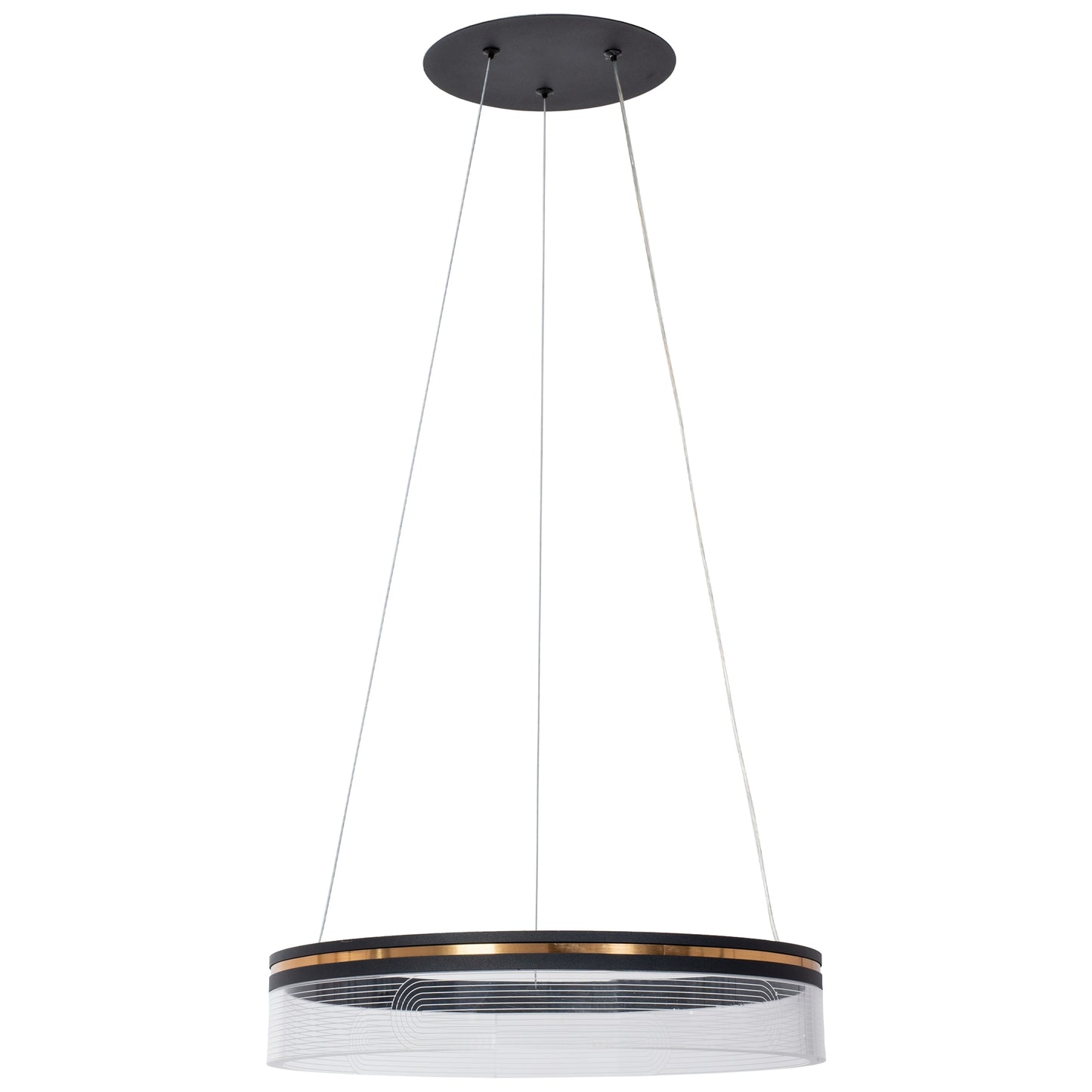 Lampă Suspendată App1191-cp 40cm Black  3