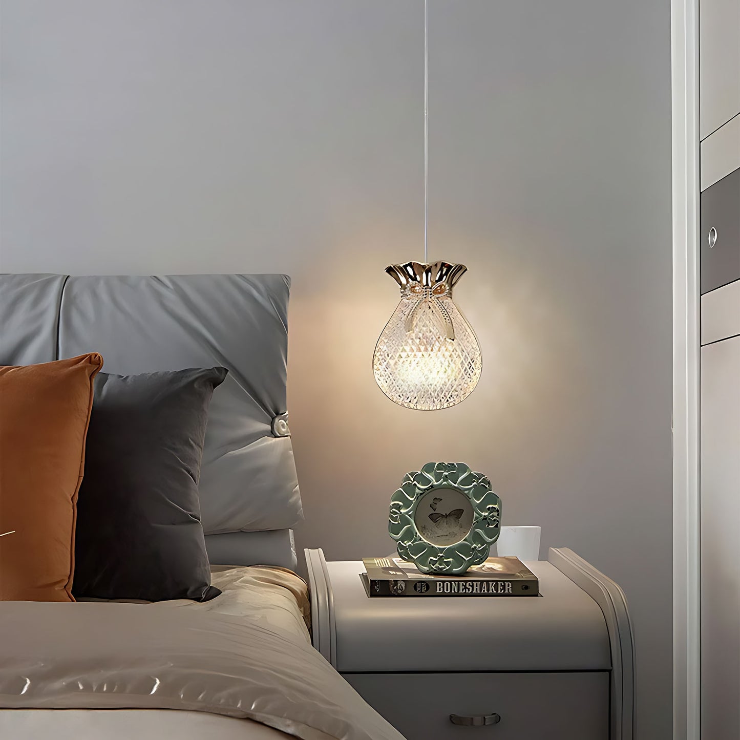 Lampă Suspendată De Tavan Lhj107-1cp Light Rose Gold  18