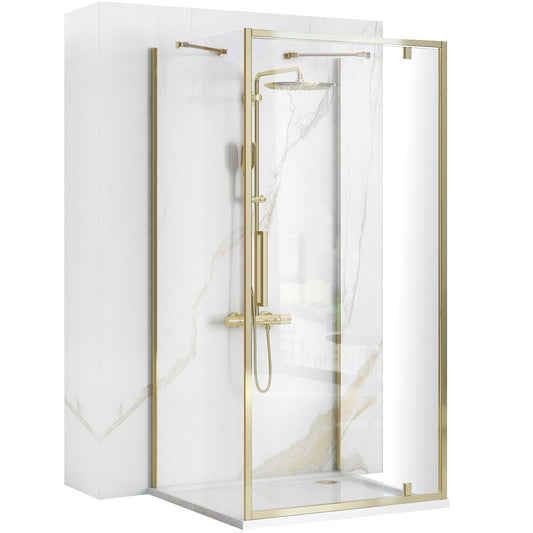 Cabina de dus De colt Rapid Swing Usa:100 x Perete:80 1