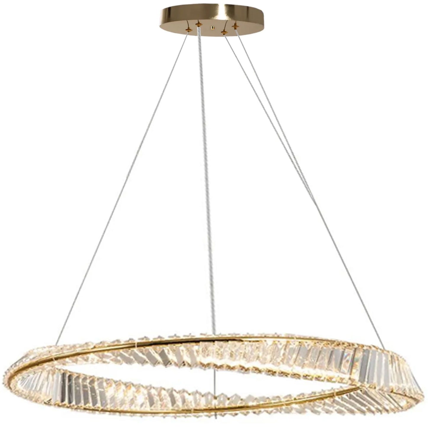 Lustra Tavan LED Cristal APP1202-CP 1