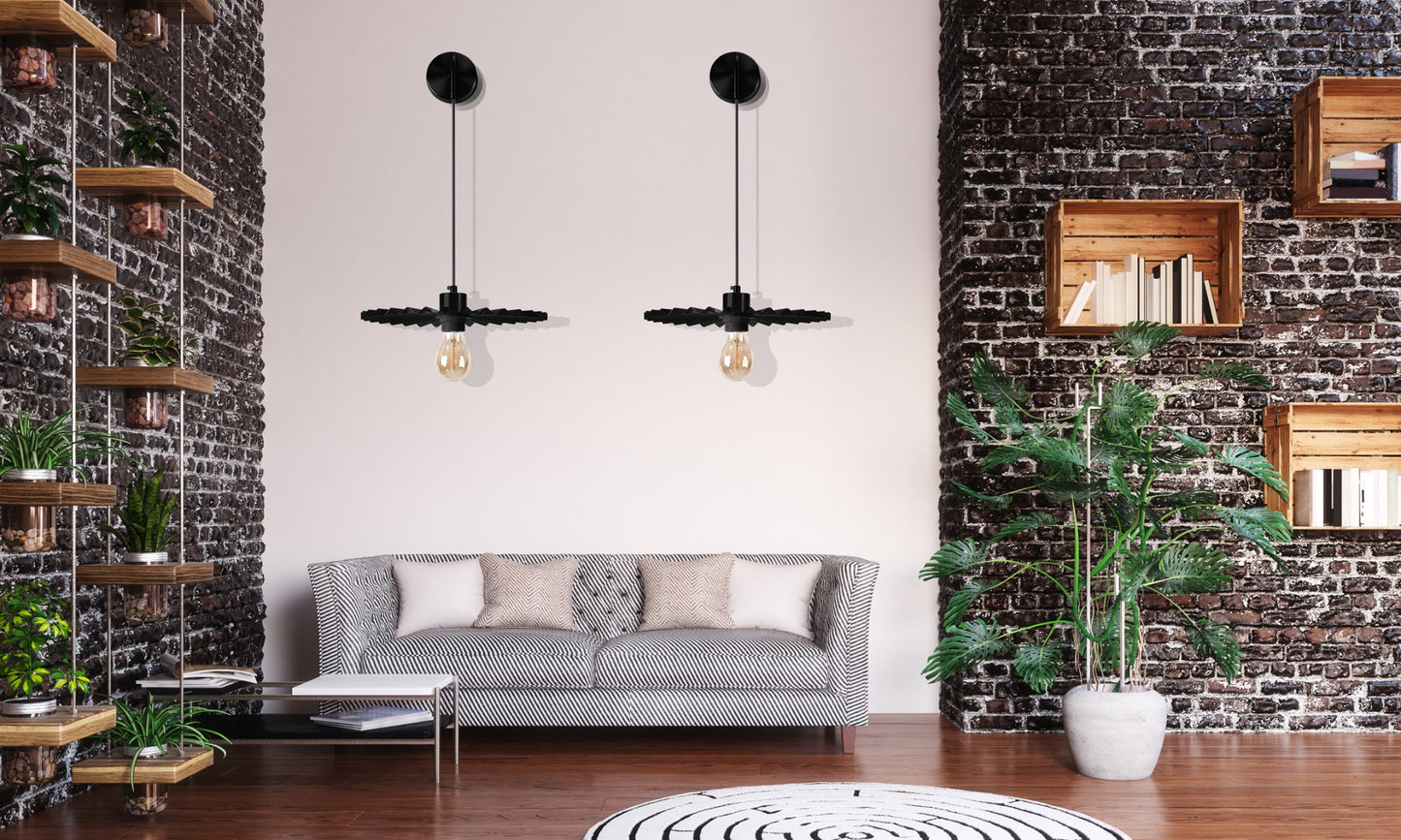 Lampa De Perete APP1355-1W Black 30 Cm  7