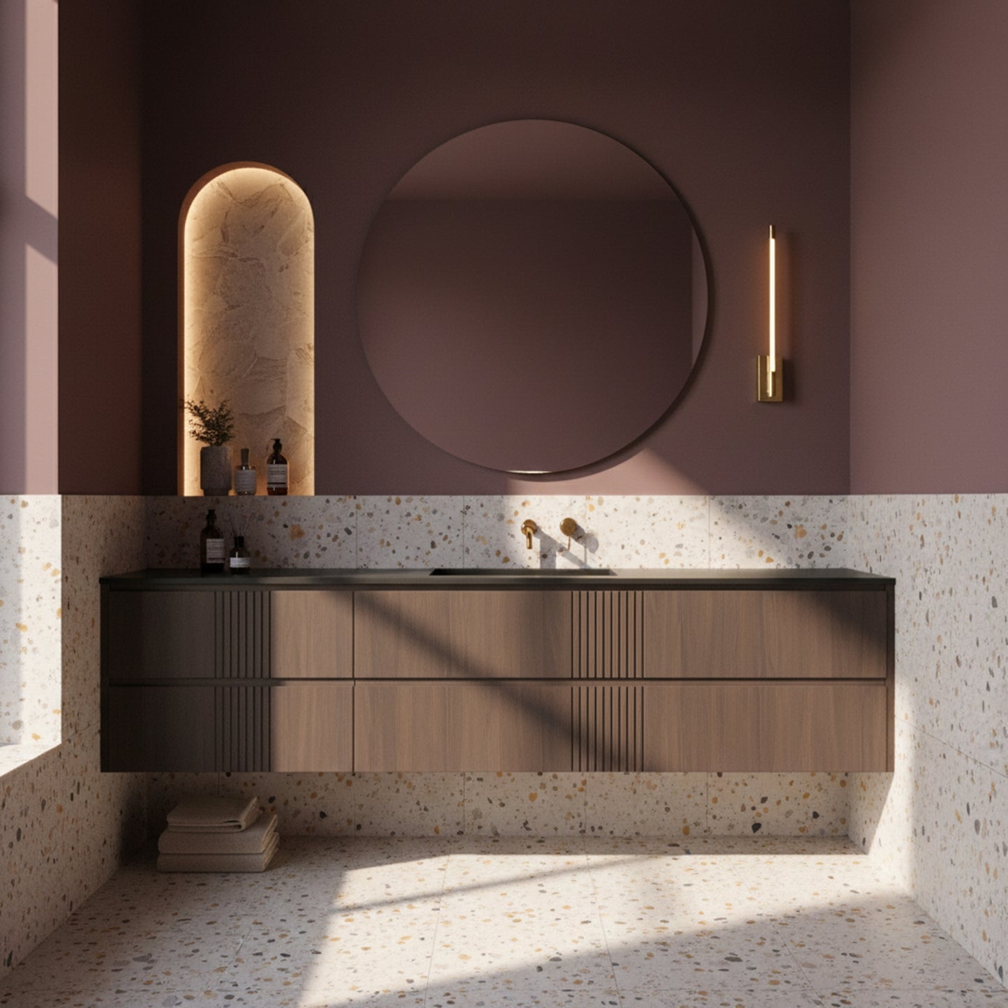 Lampa De Perete Led App1799-w Gold  4