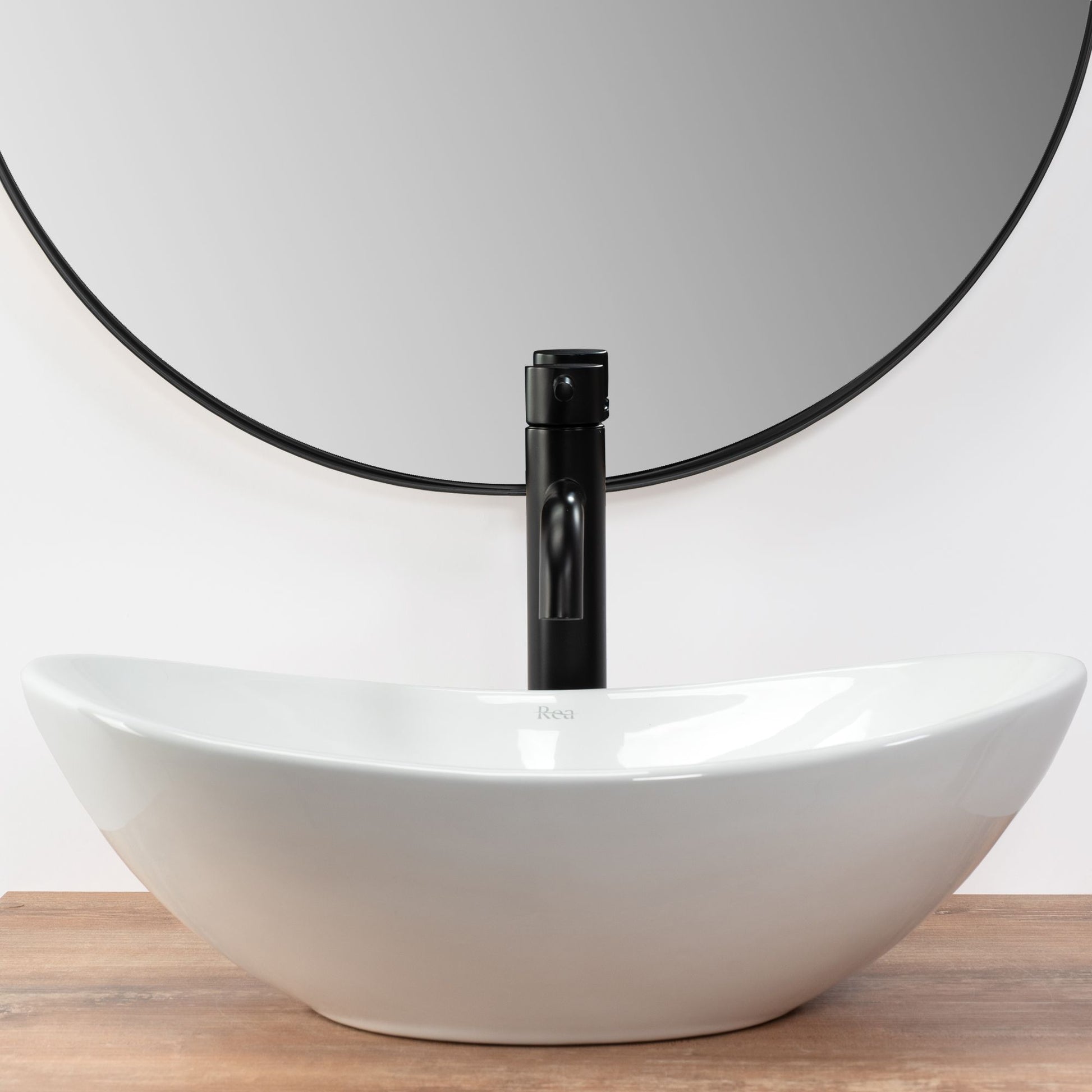 Lavoar pentru blat REA Royal Mini White 4