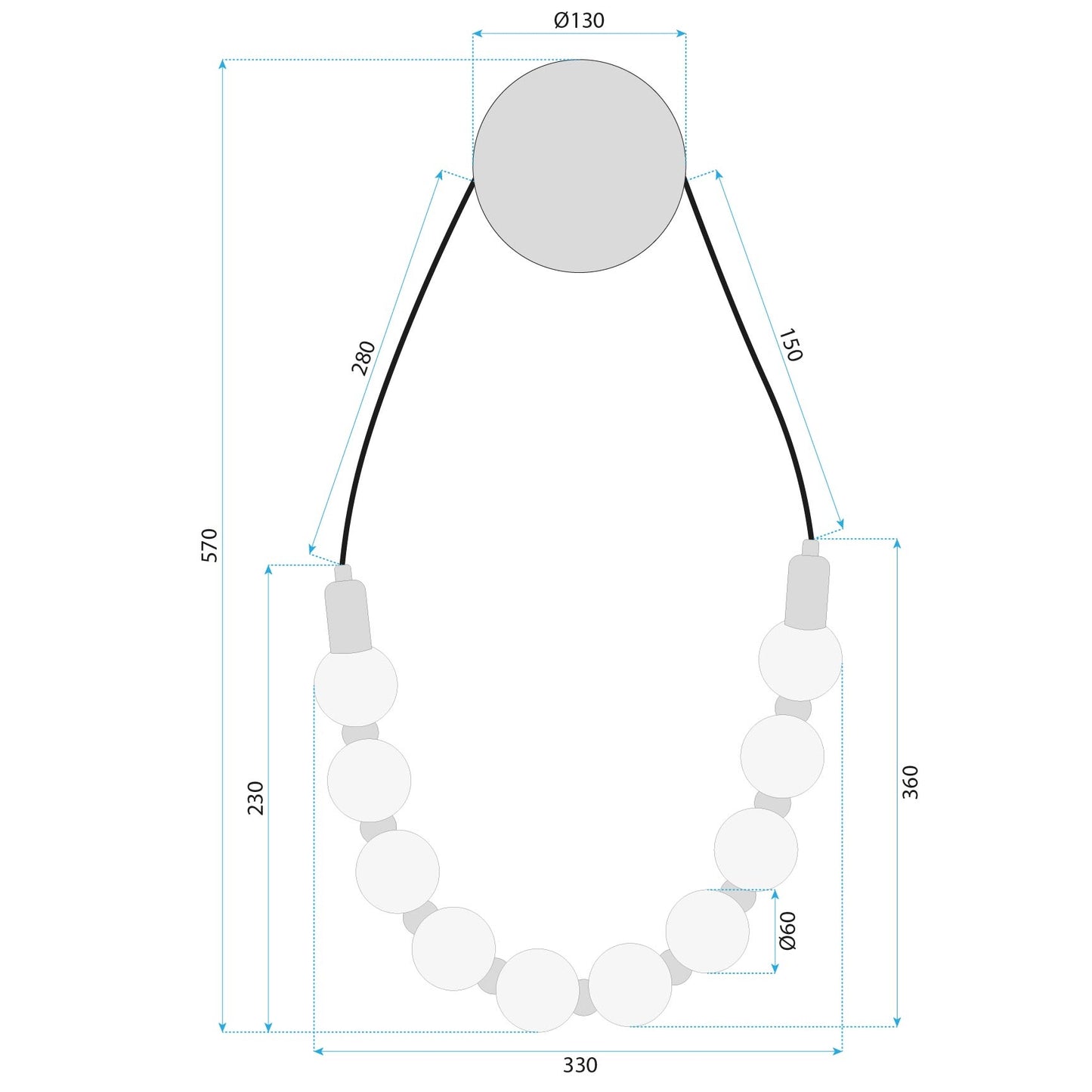 Lampa De Perete G026-cp Black  8