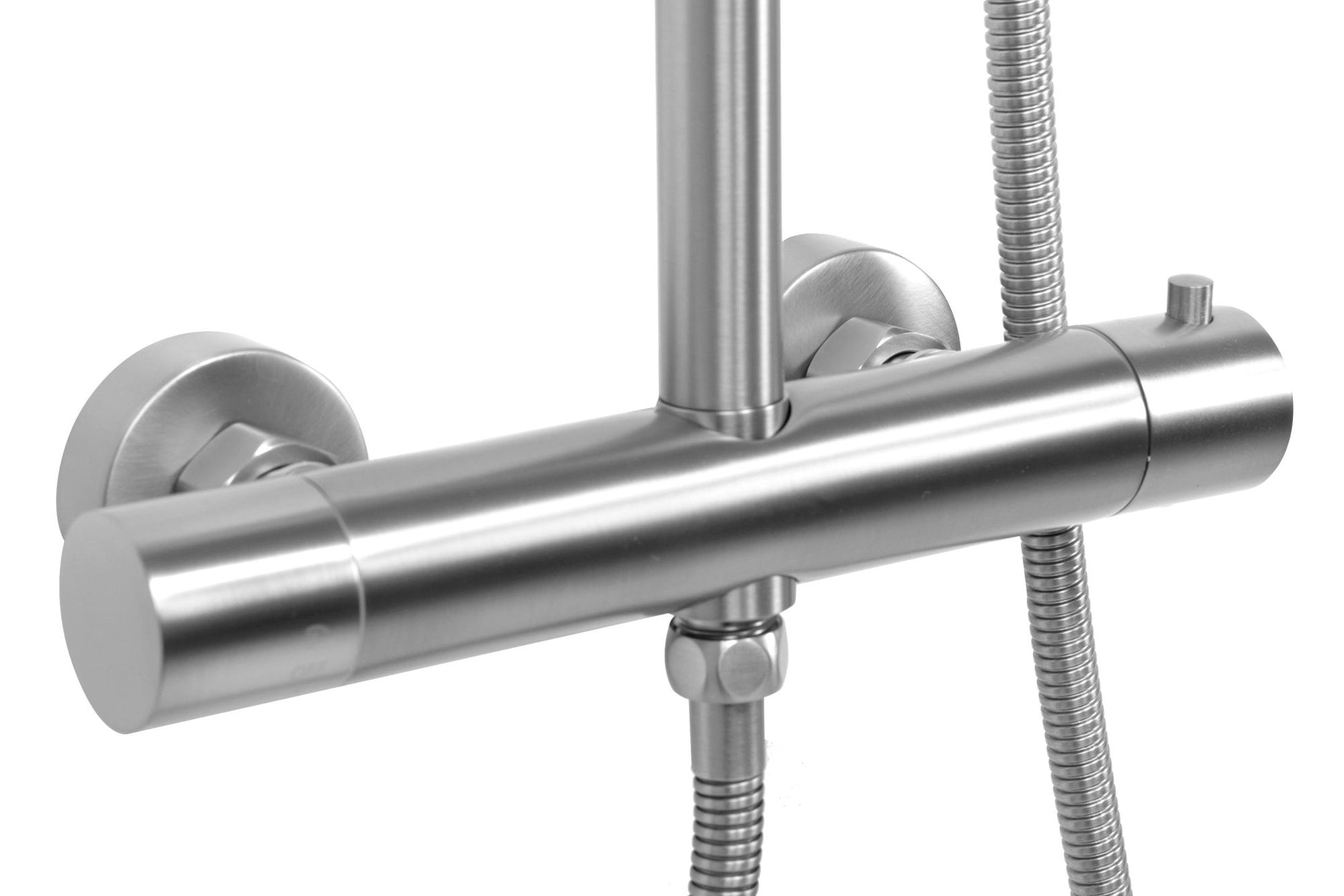 Coloana de dus cu termostat REA VINCENT NICKEL BRUSH INOX  2