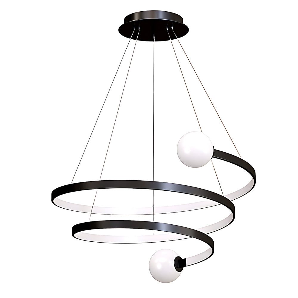 Lampă Suspendată Lhj029-cp Black  1