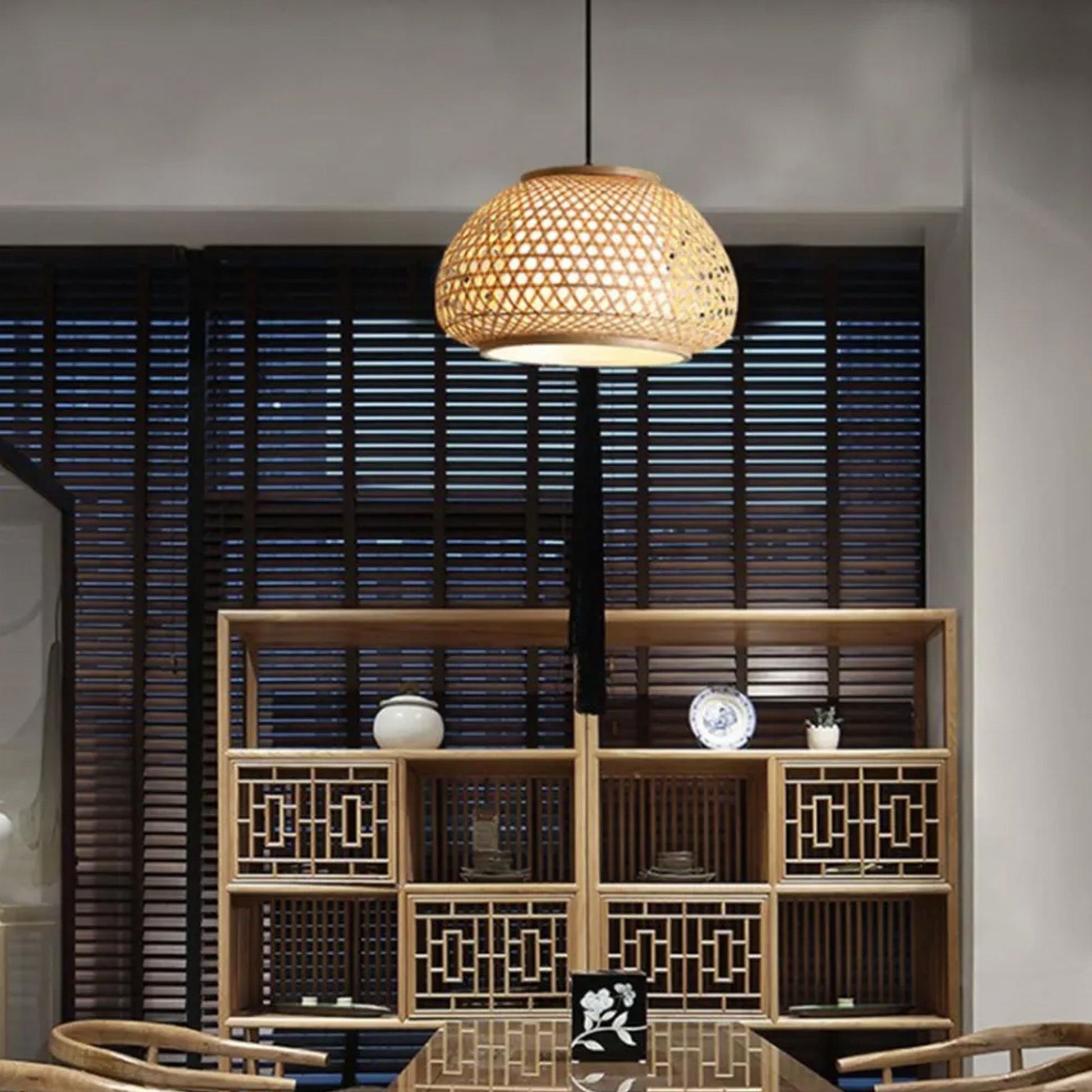 Lampă de tavan Bamboo APP1648-1CP  5