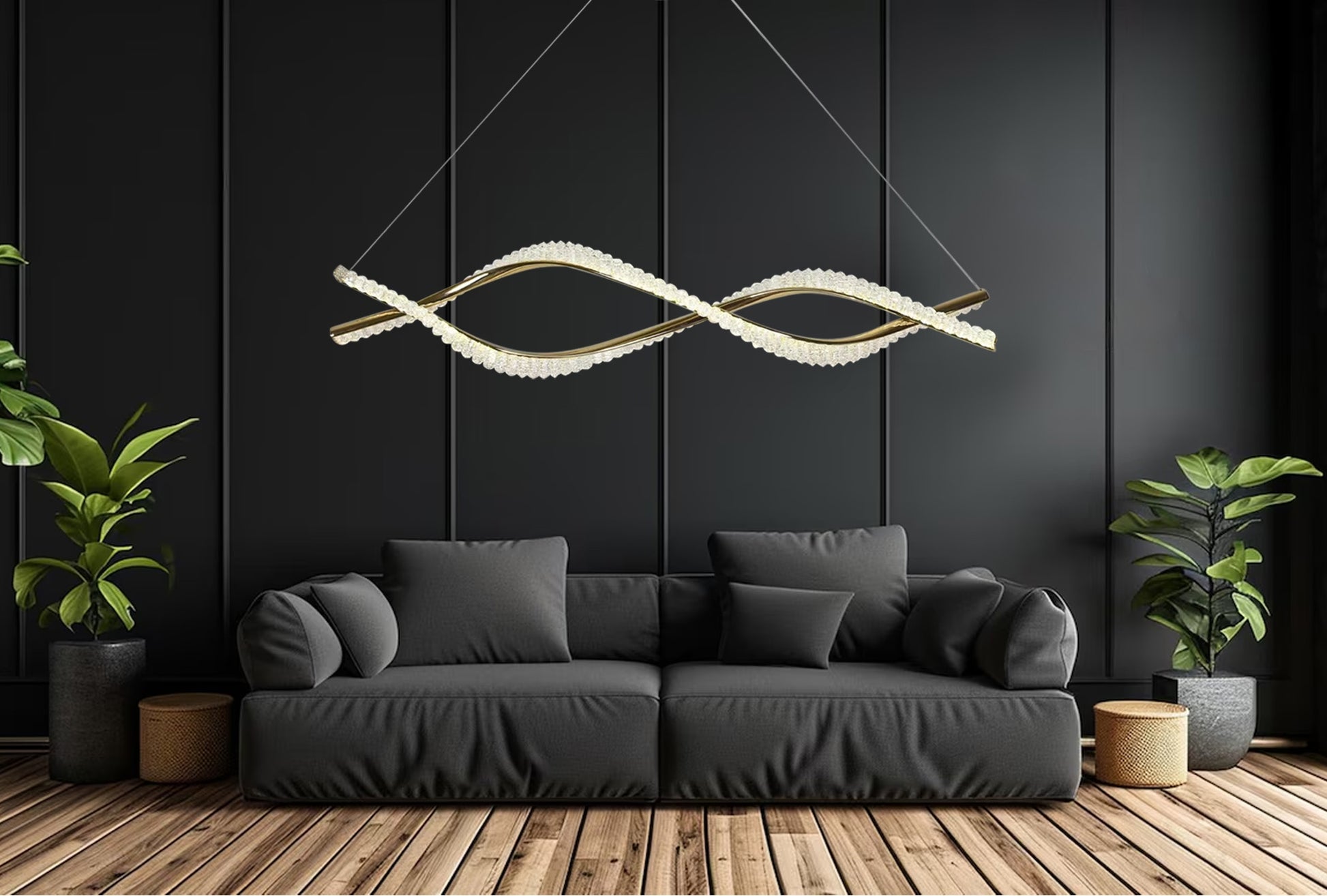Lampa Led G033-cp Gold  5