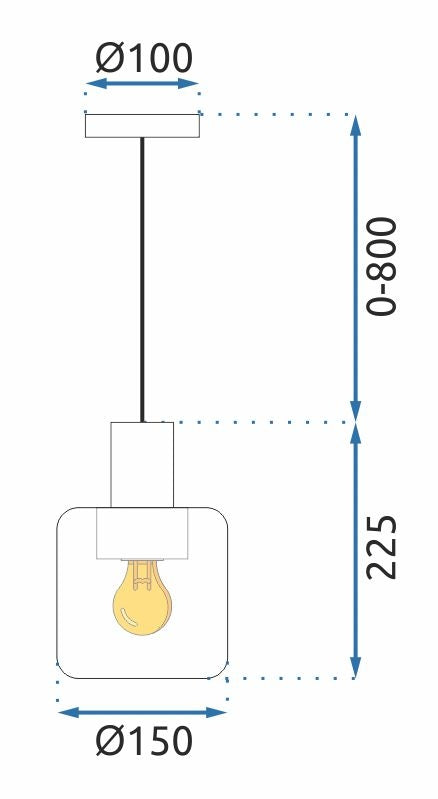 Lampa APP1011-1CP  10