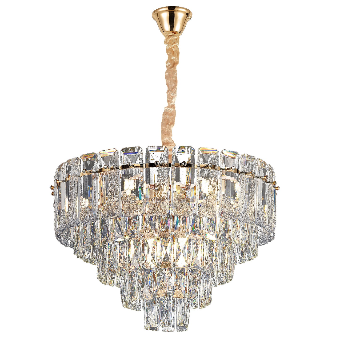 Lampă Suspendată Cristal G056-cp 50cm Gold  1