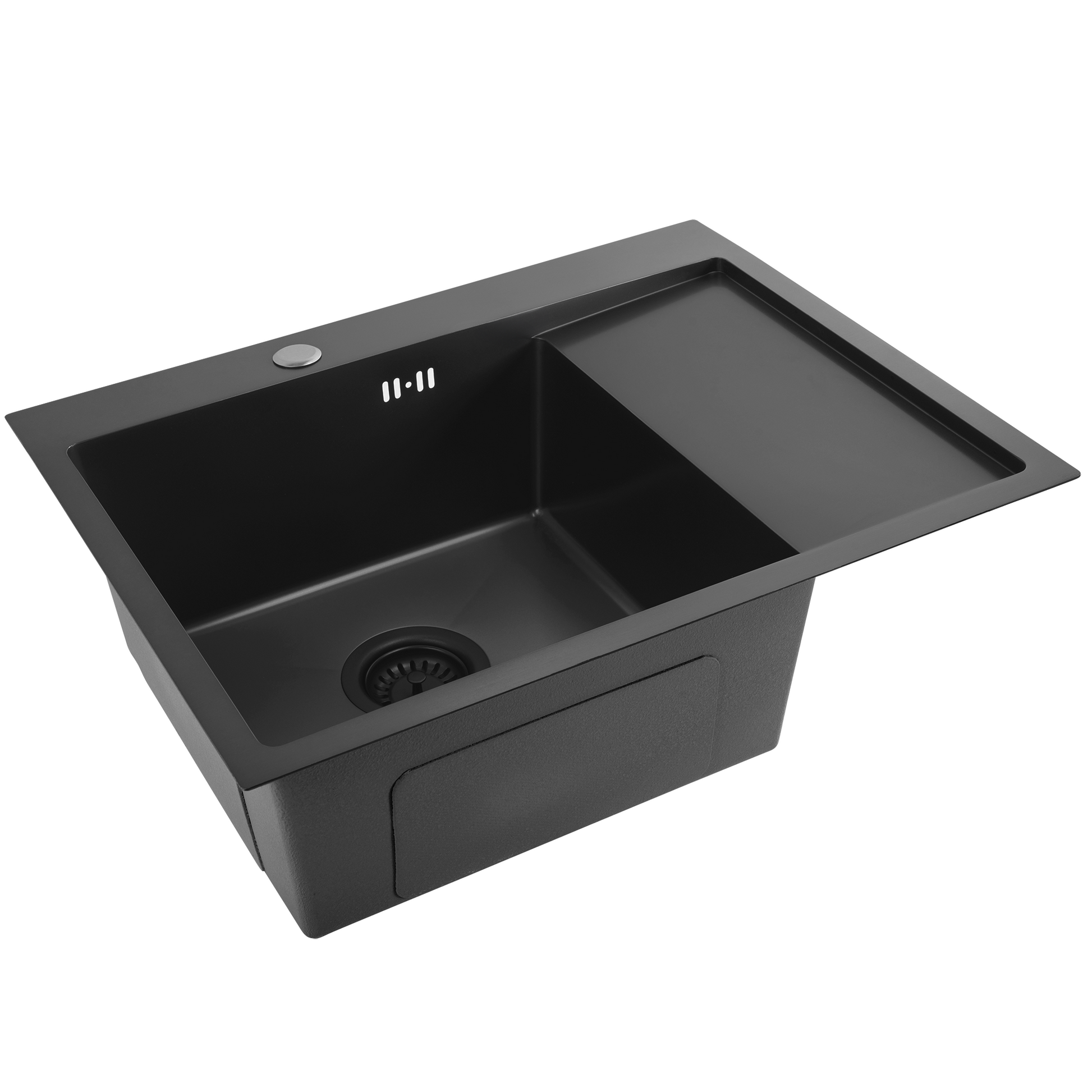 Chiuvetă Inox Fin Black fără robinet de bucătărie 7