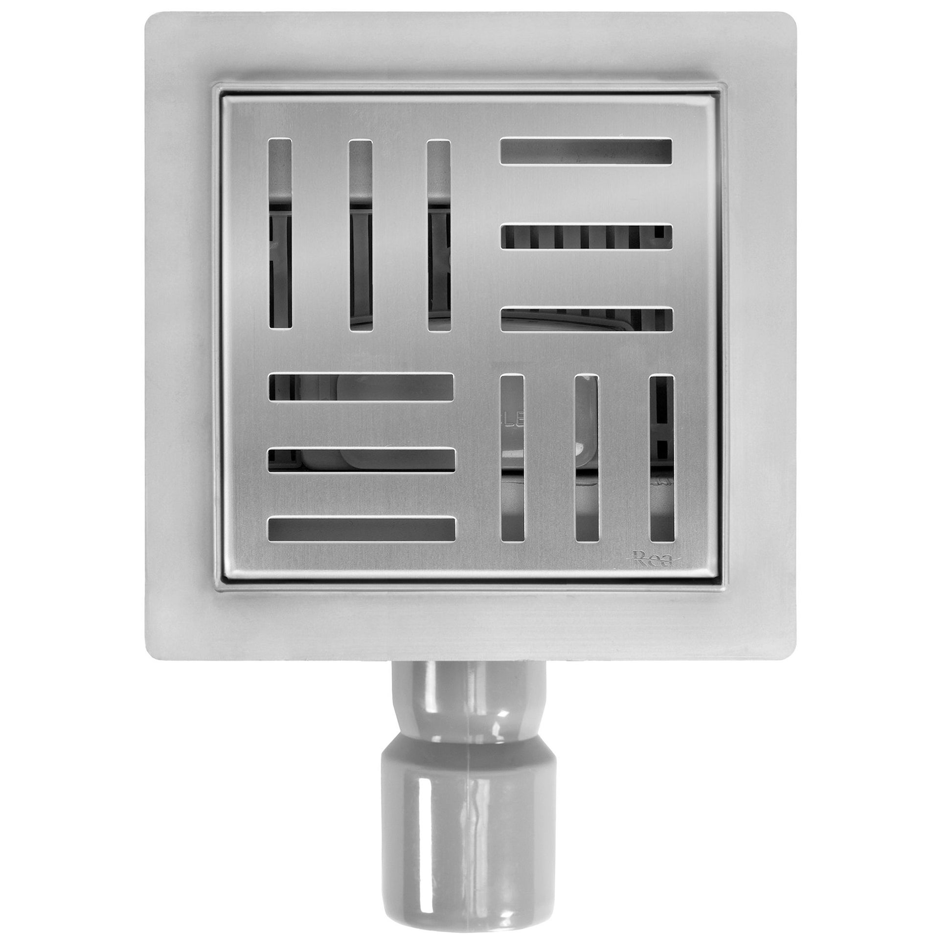 Rigola dus REA CROSS 150x150 Nickel Brush 2