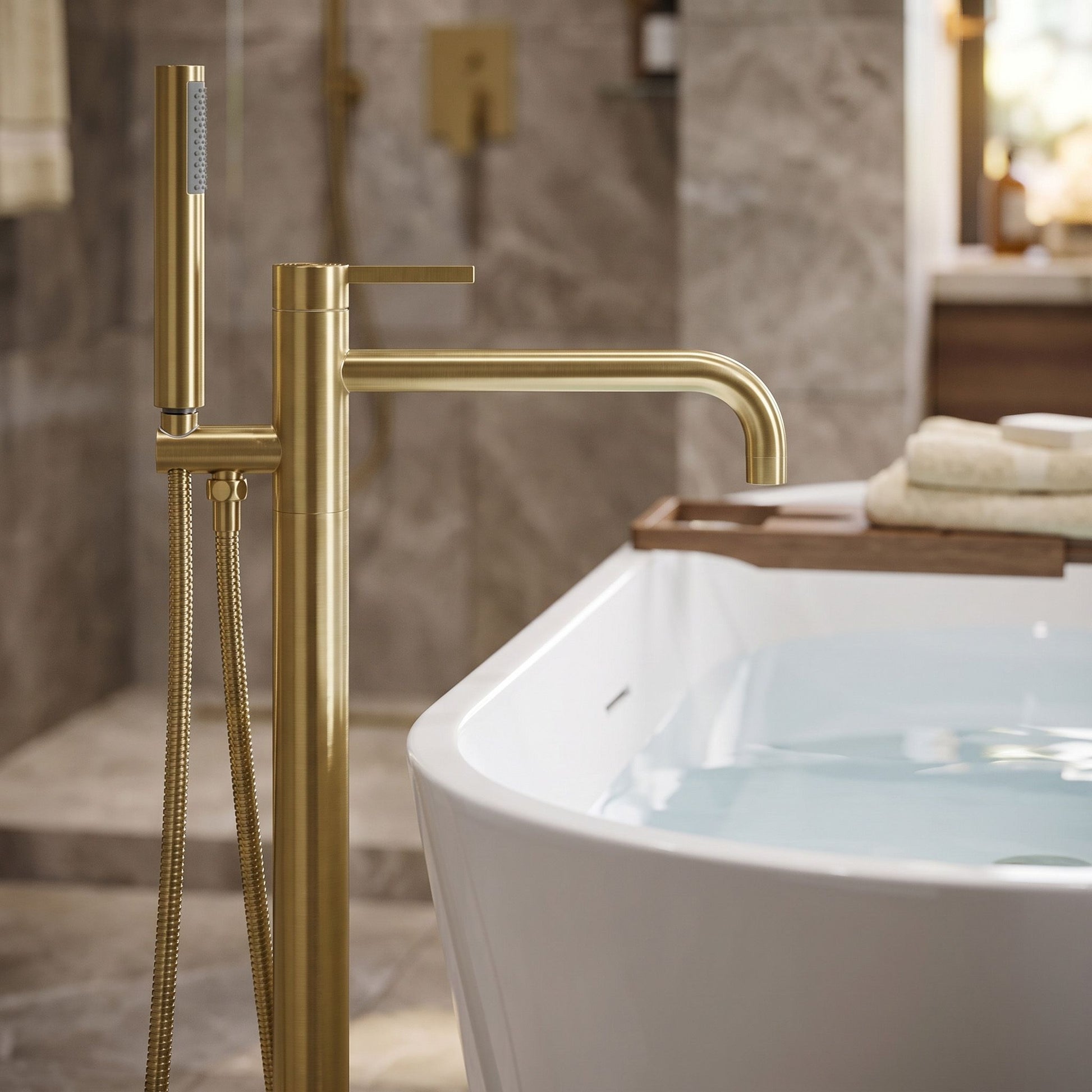 Baterie De Podea Rea Foster Brush Gold 6