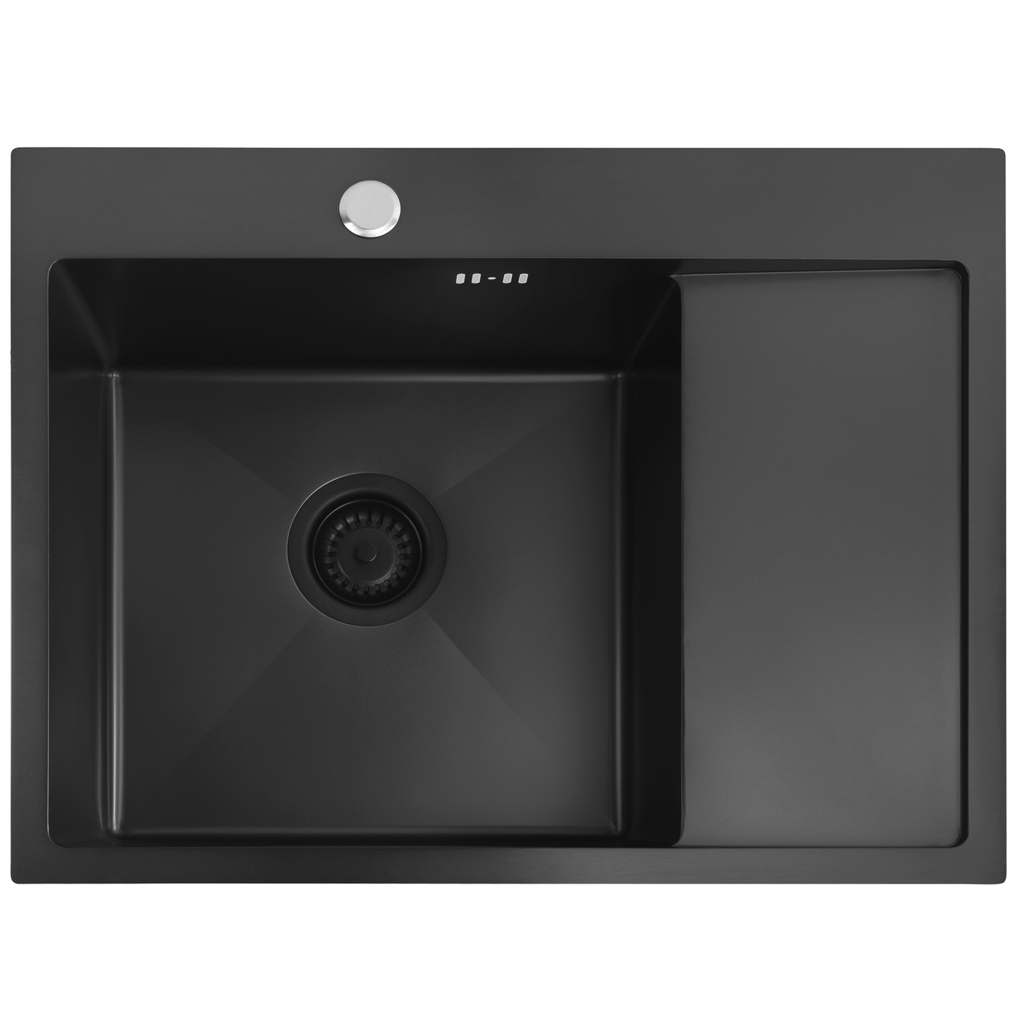 Chiuvetă Inox Fin Black fără robinet de bucătărie 2