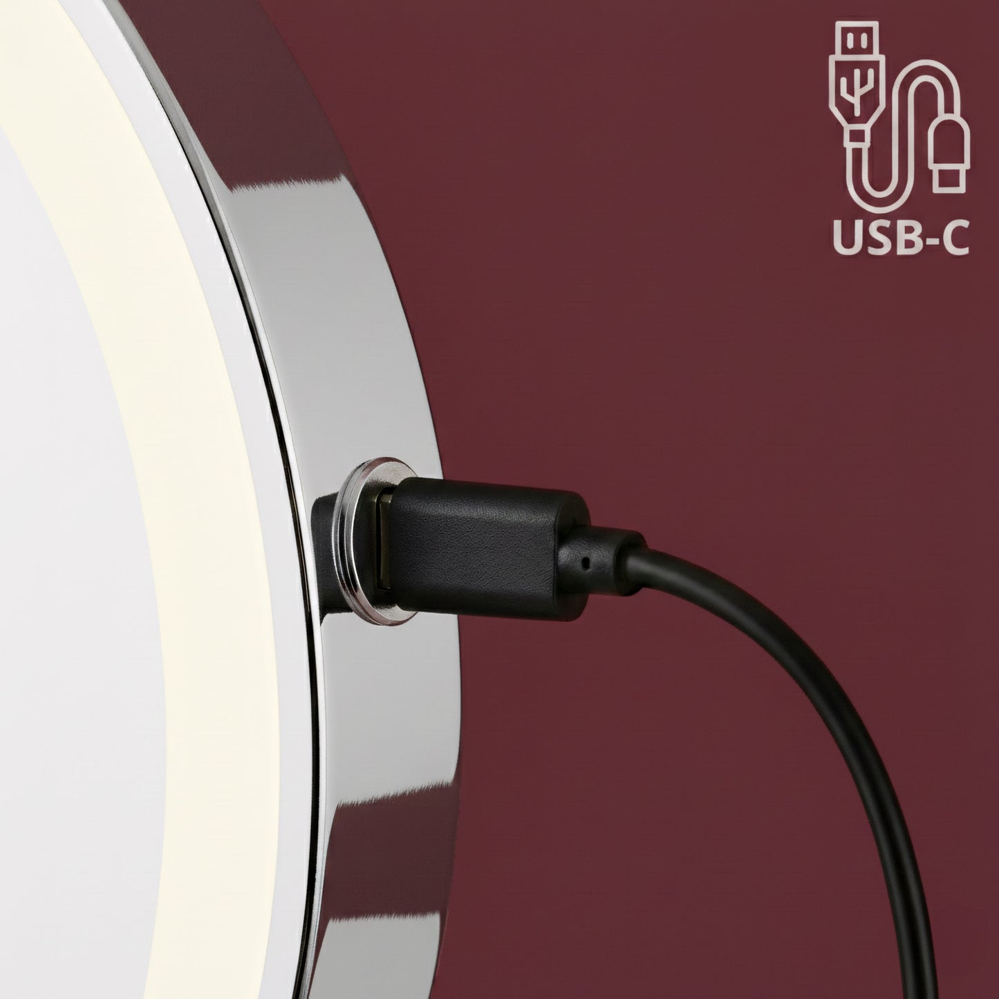 Oglindă LED Glow Chrome  8