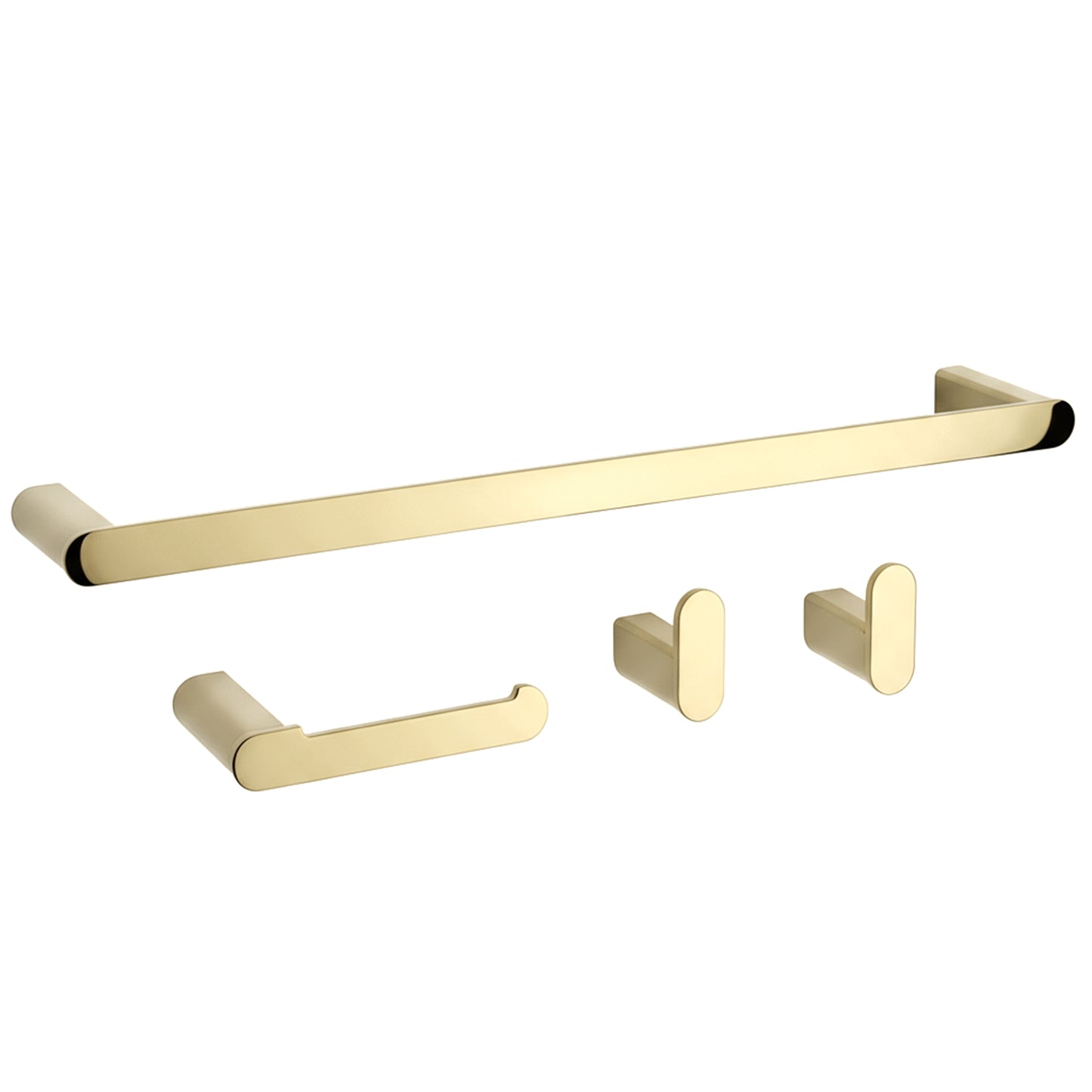 Set Accesorii Pentru Baie Mati Gold 4 Piese  2