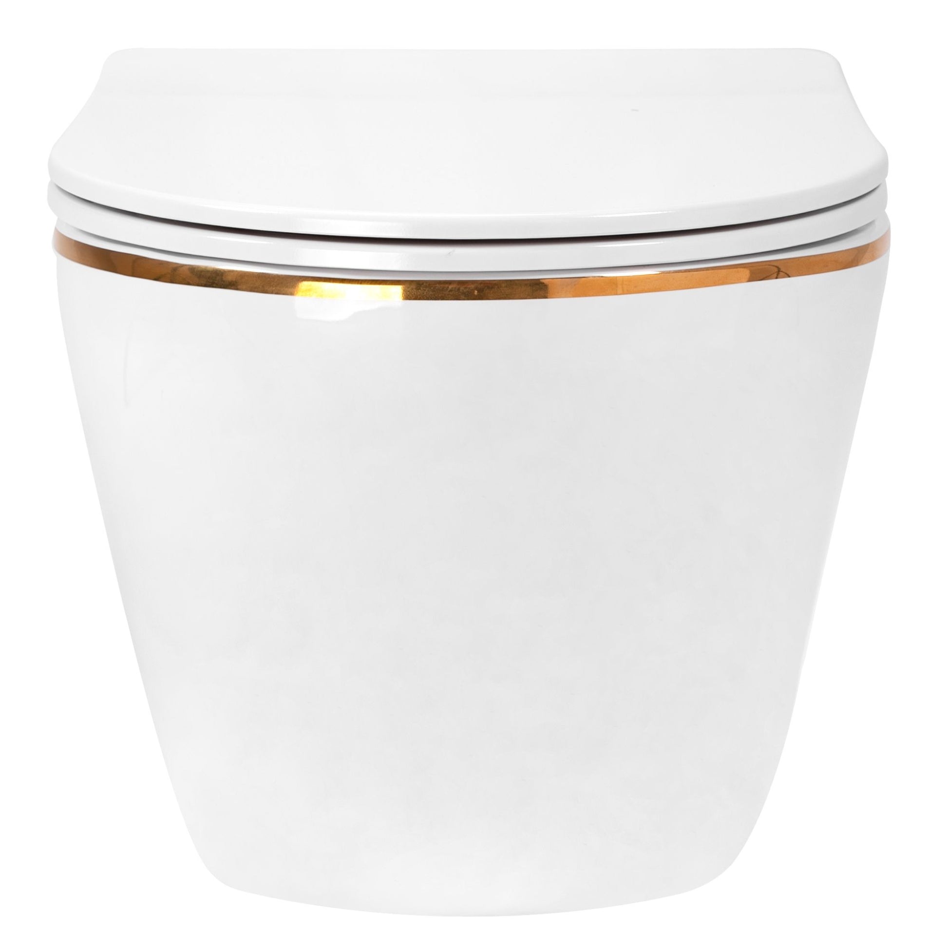 Vas WC Carlo white Mini Flat Gold Edge 2