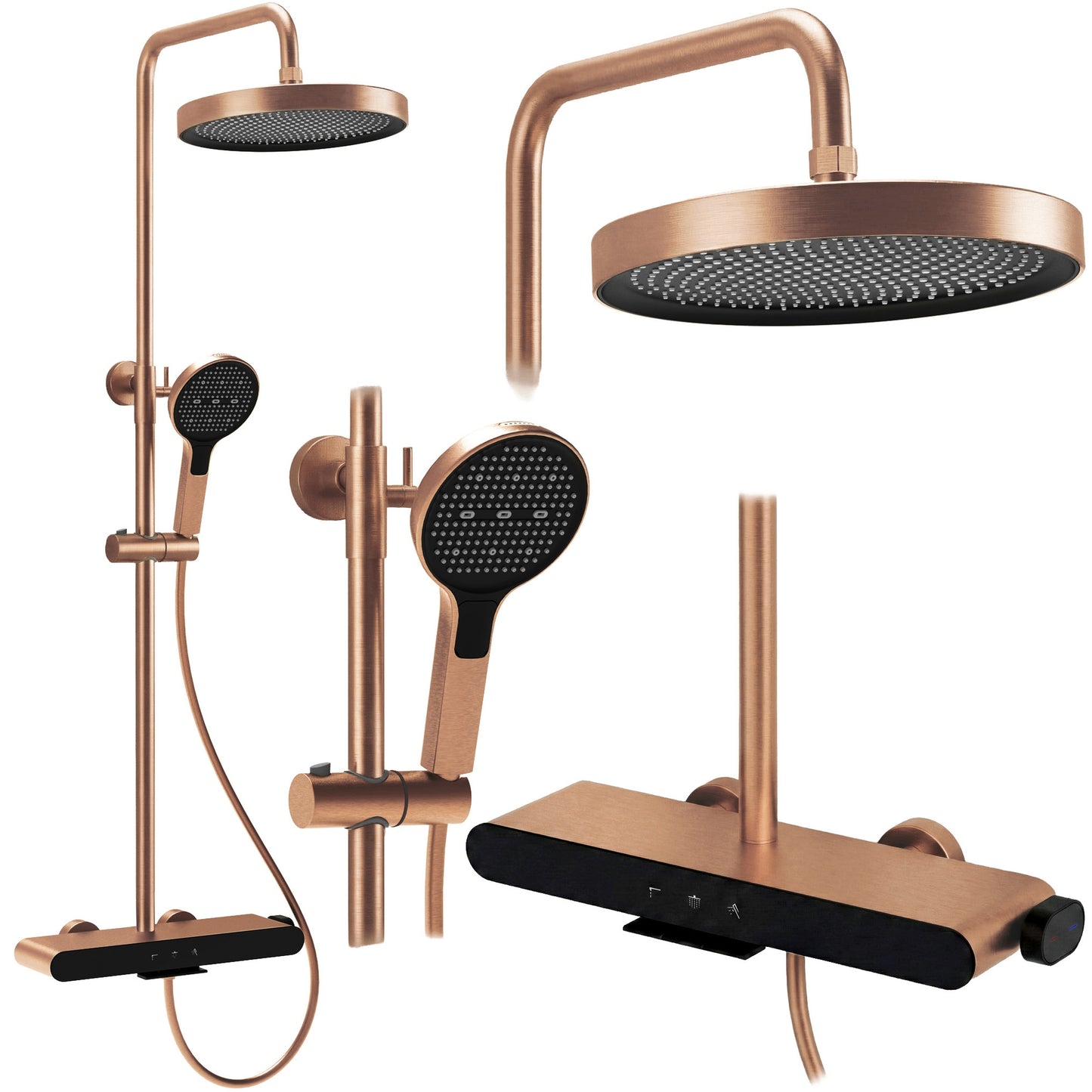 Set dus REA Farel Brush Copper  1