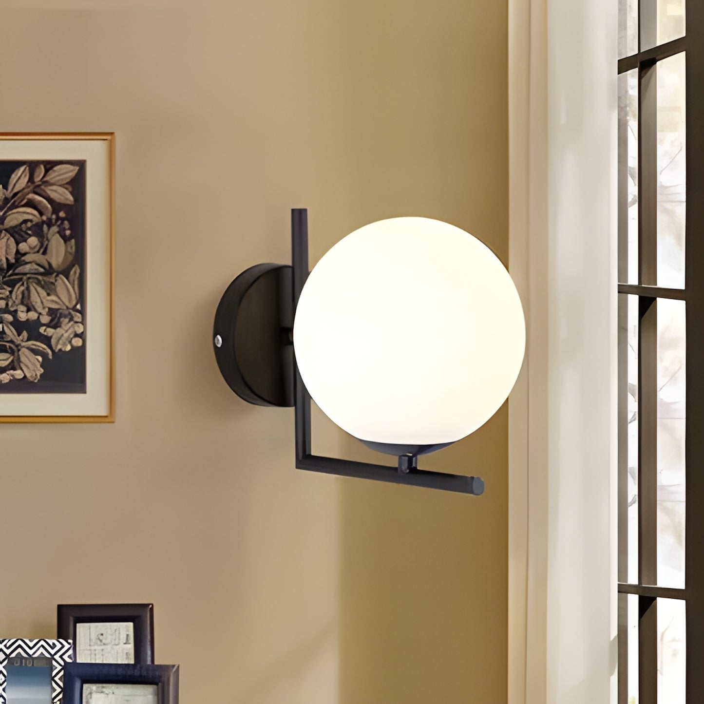 Lampa De Perete G101-1w Black White  12