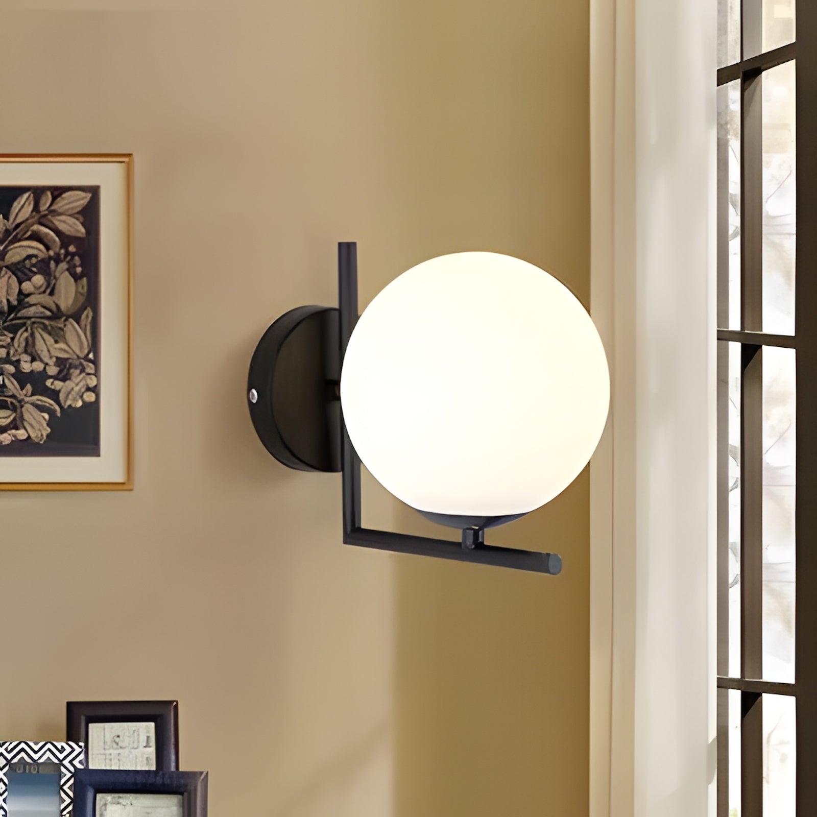 Lampa De Perete G101-1w Black White  12
