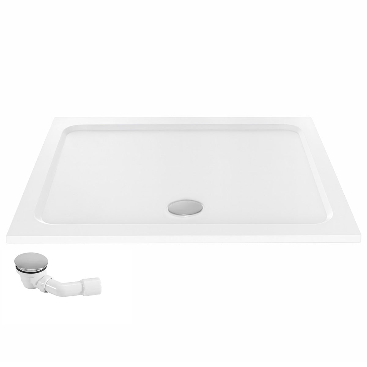 Cada Pentru Dus Din Acril Rea Belmond White 80x100  3