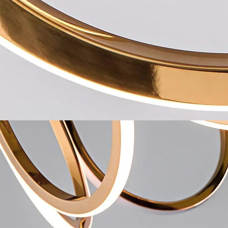 Lampă Suspendată Led App1749-cp Gold  4
