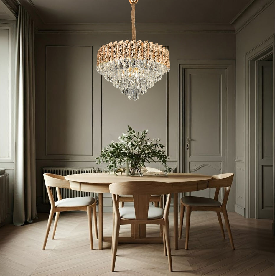 Lampă Suspendată Cristal G054-cp 50cm Gold  3