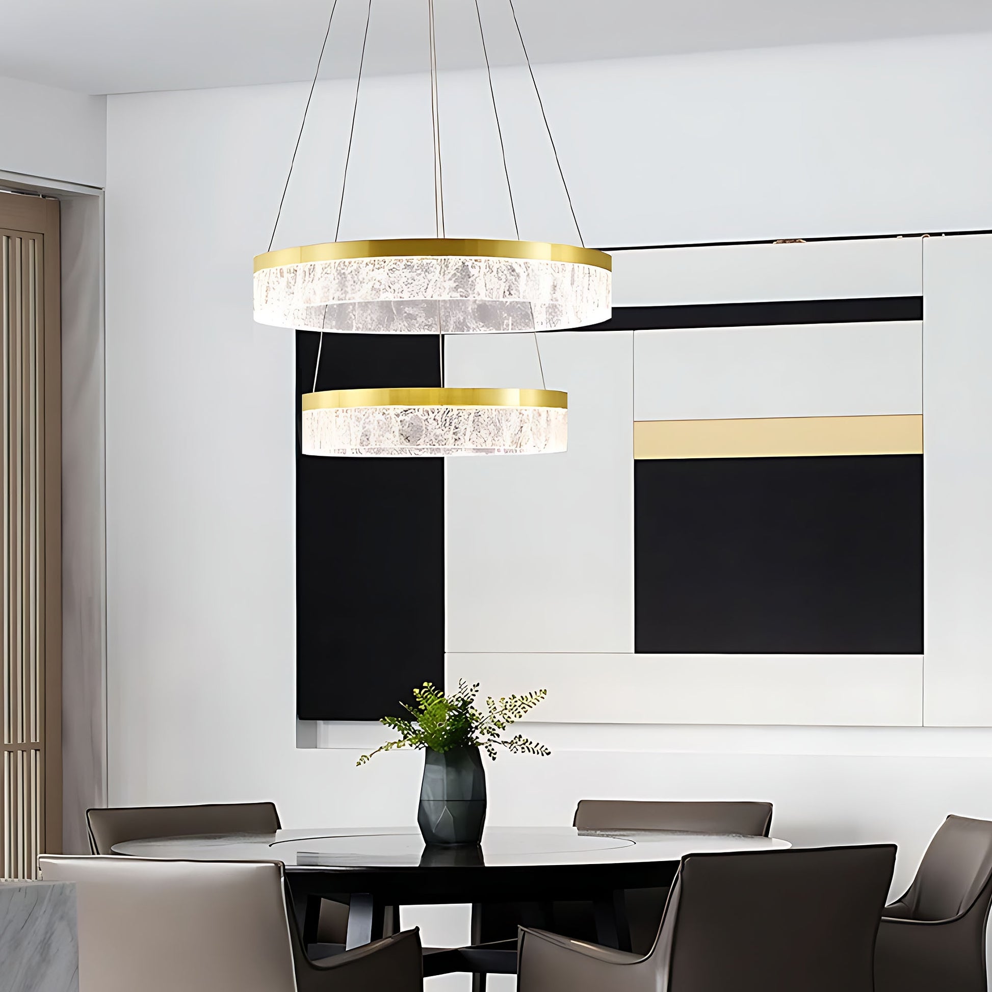 Lampa Led Lhj049-cp2 Gold  4