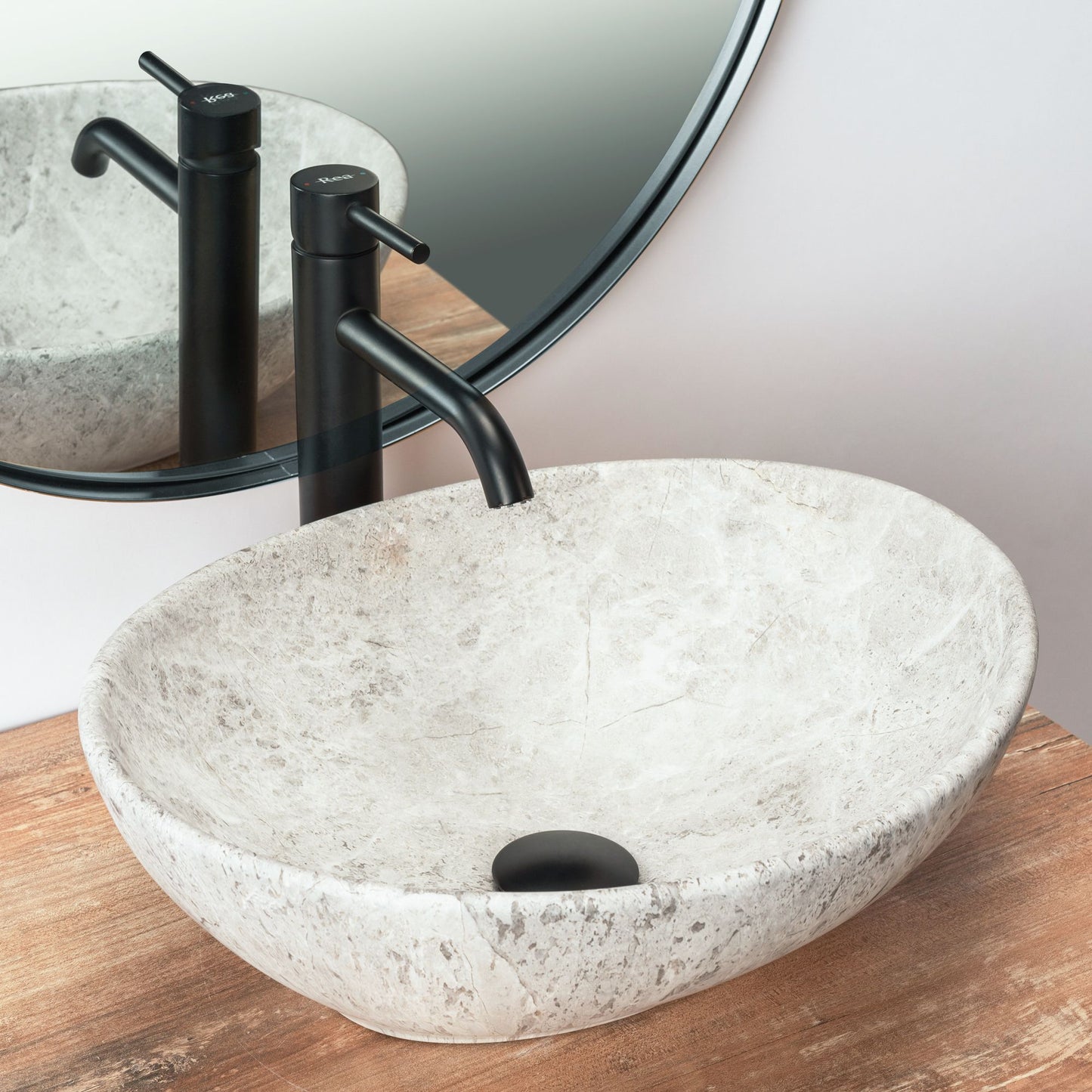Lavoar pe blat Rea Sofia Light Stone 2