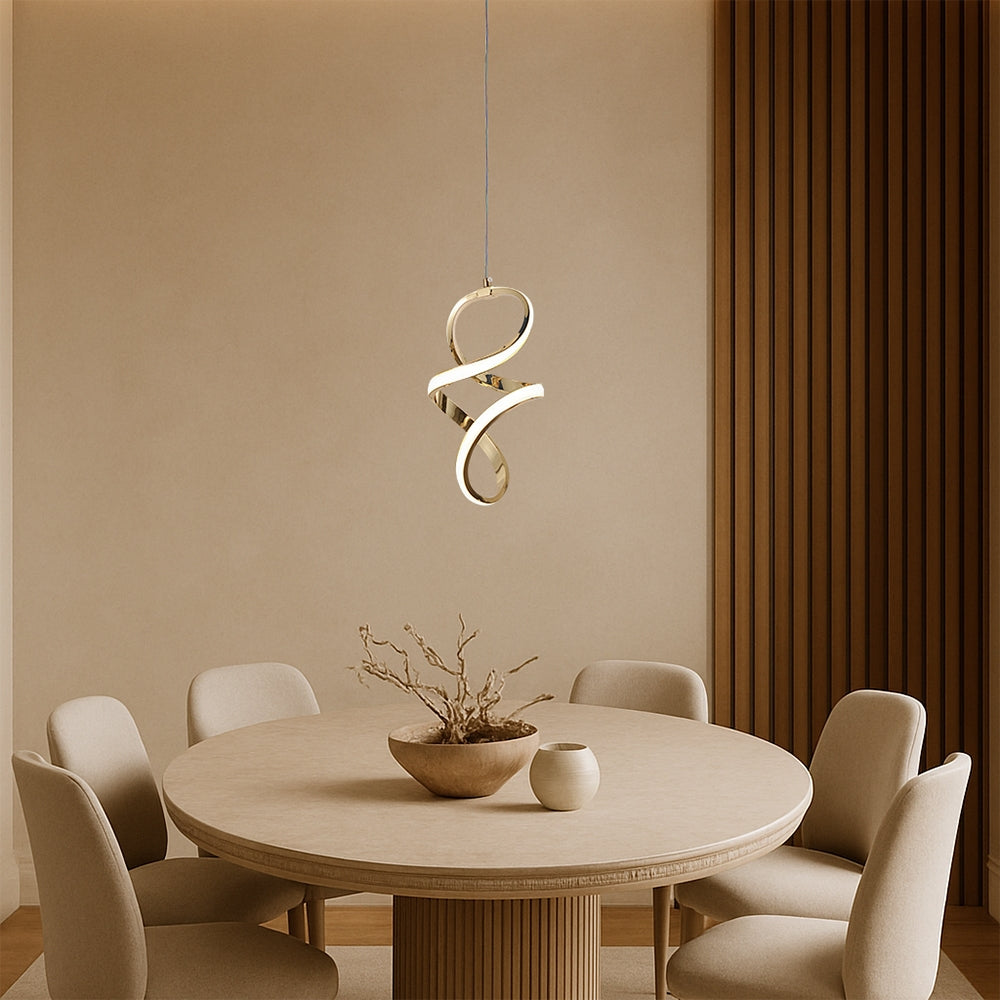 Lampă Suspendată Led G074-1cp Gold  2