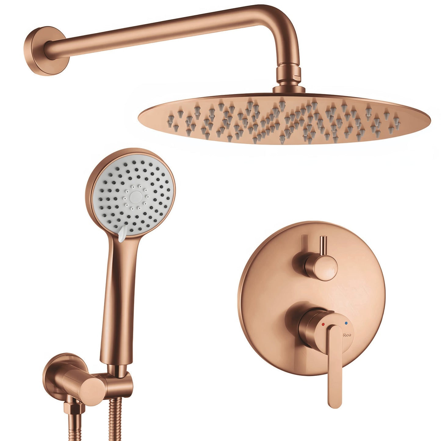 Set De Dus Incastrat Rea Ontario Brush Copper + Box  1