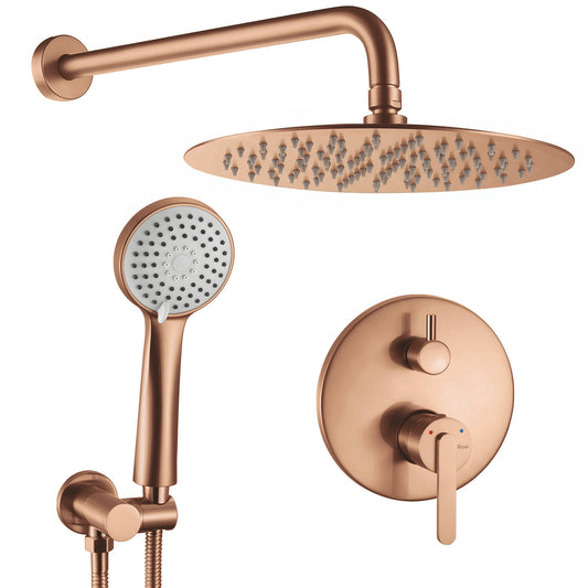 Set De Dus Incastrat Rea Ontario Brush Copper + Box  1