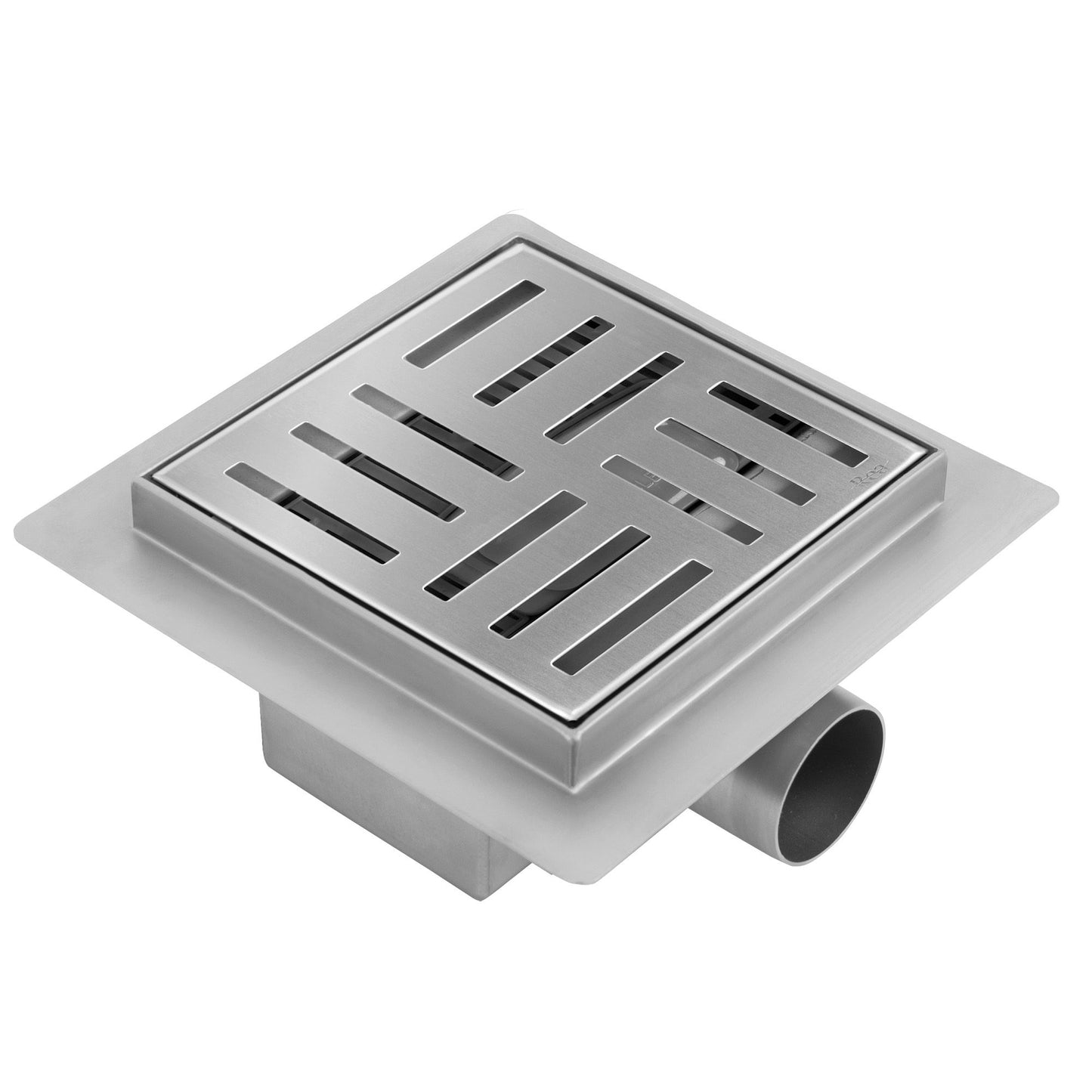 Rigola dus REA CROSS 150x150 Nickel Brush 3