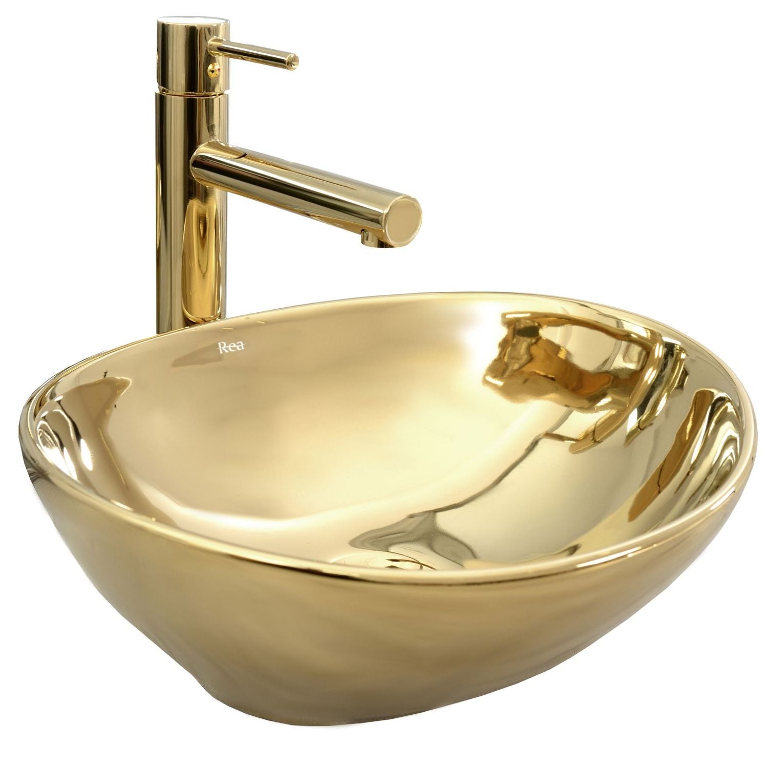 Lavoar pentru blat Rea Sofia Gold 7