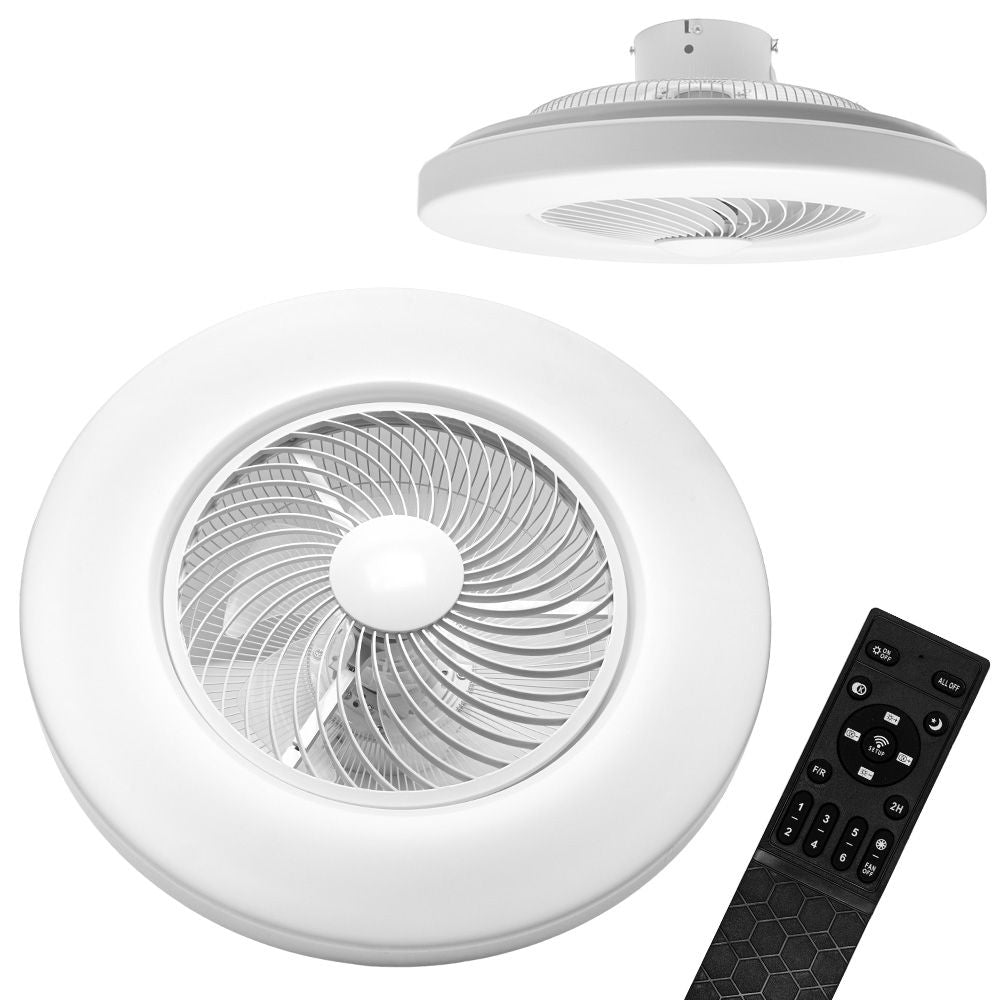 Lustra cu ventilator APP1551-C WHITE  1