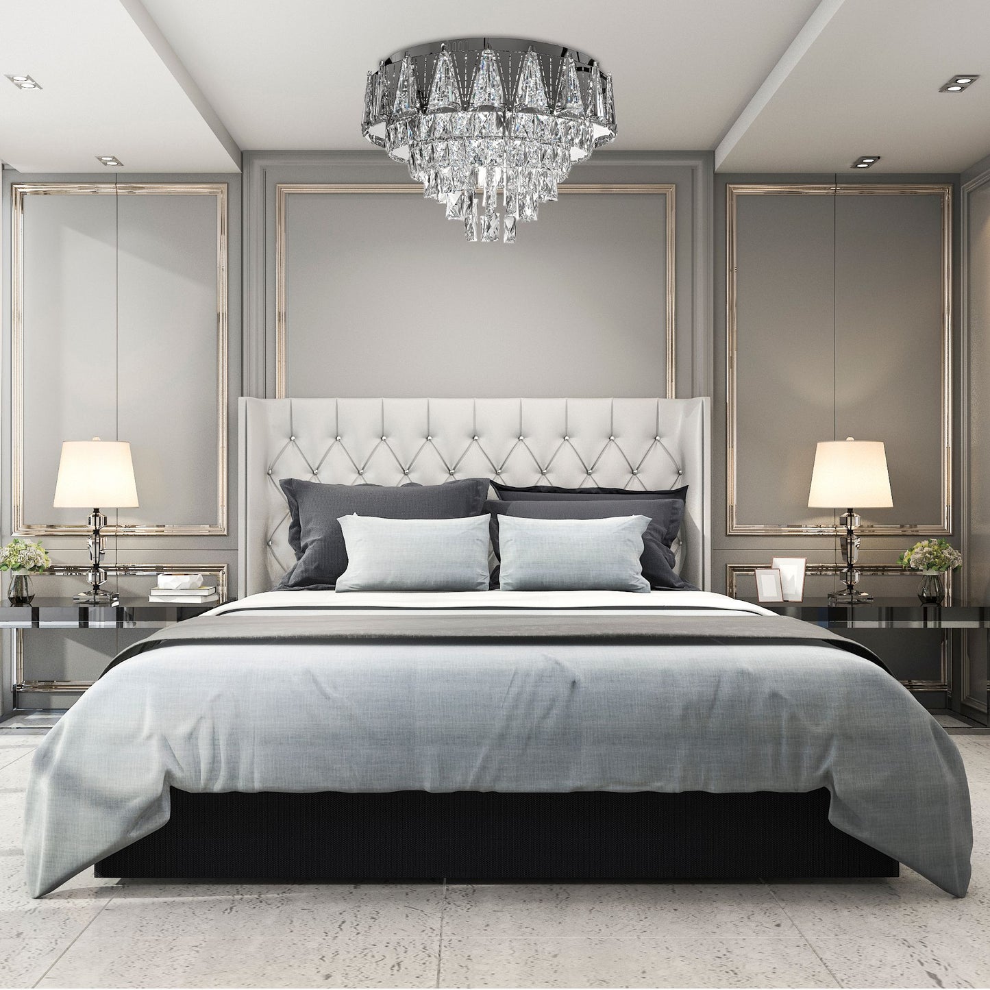 Lampă de tavan din cristal Plafond LED APP776-1C  4